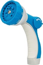 Garden Hose Nozzle Sprayer - Integrated Water Nozzle (Light Blue) - $14.50