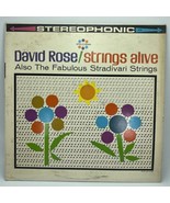 David Rose Strings Alive LP Vinyl Record Album Fabulous Stradivari Strings - £3.13 GBP
