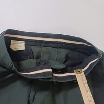 Tennessee Apparel Men’s 34S Poly/Wool Serge Army Green Trousers Black Stripe  image 4