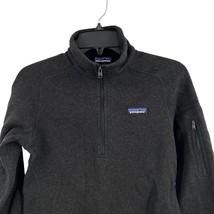 Patagonia Womens Quarter Zip Better Sweater Grey Small - £45.52 GBP