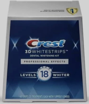 Crest 3D Whitestrips Professional Effects 40 Strips Levels 18 Whiter   Exp-09/25 - £27.56 GBP