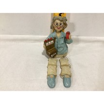 WMG Gambling Grannie Slot Machine Shelf Sitter Figurine 2003 Jointed legs - £7.70 GBP