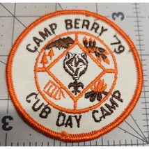 Camp Berry &#39;79 Cub Day Camp Boy Scouts of America Patch - £10.84 GBP