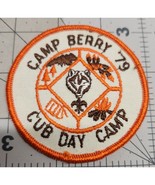 Camp Berry &#39;79 Cub Day Camp Boy Scouts of America Patch - £10.84 GBP