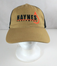 Haynes Equipment Mesh Back Embroidered Adjustable Trucker Hat Baseball Cap - $14.54