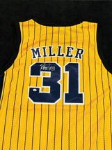 Reggie Miller Signed Indiana Pacers Basketball Jersey COA - £239.00 GBP