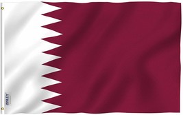 Anley Fly Breeze 3x5 Feet Qatar Flag - State of Qatar Flags Polyester - $7.91