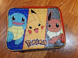 Thermos Pokemon Pikachu Antimicrobial Soft Insulated Lunch Box Kit w/ Liner - £11.73 GBP