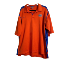 Florida Gators Nike Fit Dry Stadium S/S Polo Shirt Orange Blue Size XXL - £12.35 GBP