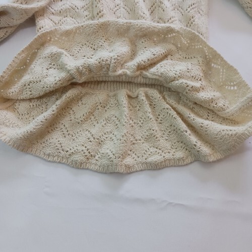 Cassidy Long Sleeve Pullover Women's Cream Sweater Top Size Medium (M) Item image 9