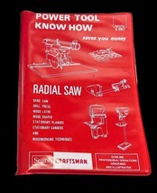 Sears Craftsman Power Tool Know How Radial Saw 1975 Manual 9-2917  - $14.45