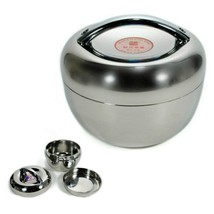 STAINLESS STEEL INSULATED LUNCH BOX 1 liter 30 oz Bento Tiffin Stacking ... - €4,30 EUR