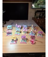 HUGE LOT Vintage Polly Pocket 12 Houses Pollyville Bluebird Church Schoo... - €234,42 EUR
