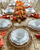Martha Stewart  Baroque Dinnerware - Plates, Bowls, Serving Pieces +++NEW - $14.99+
