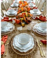 Martha Stewart  Baroque Dinnerware - Plates, Bowls, Serving Pieces +++NEW - £12.01 GBP+