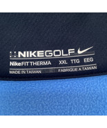 Nike Golf Jacket Therma Fit 1/4 Zip Pullover Mens XXL Fleece Lined Navy ... - £32.75 GBP