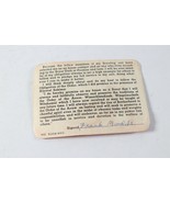 Vintage 1962 Order Arrow OA Chickasah Ordeal Member Card Boy Scouts Amer... - $15.81 CAD