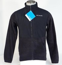 Columbia Loganville Trail 2.0 Black Full Zip Fleece Jacket Mens NWT - £79.74 GBP
