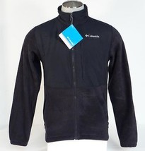 Columbia Loganville Trail 2.0 Black Full Zip Fleece Jacket Mens NWT - £80.12 GBP