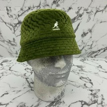Men’s Kangol Olive Green Dash Quilted Bin w/Ear Flaps Bucket Hat - $125.00