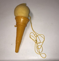 Rare Vintage Ice Cream Cone Plastic Ice-Punch Vtg Foam Joke Toy  - £2.25 GBP