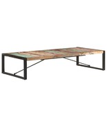  Coffee Table Multicolour Reclaimed Wood Large Durable - $331.49