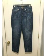 NWT Madewell Classic Straight Jeans in Croston Wash Women&#39;s SZ 28 Retail... - $75.48 CAD