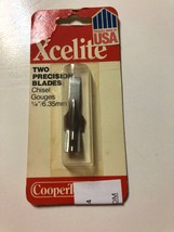 4 pack xnb2 Xcelite two precision blades chisel gouges 1/4 inch  - €8,48 EUR