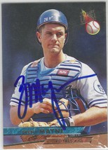 Brent Mayne Auto - Signed Autograph 1993 Fleer Ultra #212 - Kansas City Royals - £3.18 GBP