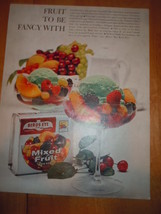 Vintage Birds Eye Mixed Fruit Print Magazine Advertisement 1961 - £3.90 GBP