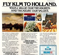 Royal Dutch Airlines KLM 1979 Advertisement Aviation Netherlands Holland DWKK6 - £19.63 GBP