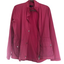 Lauren Ralph Lauren Womens Pink Lightweight Jacket Size Large Drawstring... - $38.49