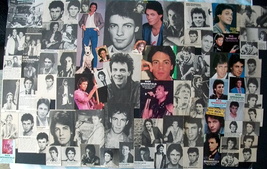 RICK SPRINGFIELD ~ Ninety (90) Color and B&amp;W CLIPPINGS from 1981-1985 ~ B2 - £10.24 GBP