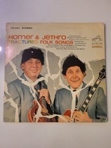 Homer &amp; Jethro: Fractured Folk Songs Rca 12&quot; Lp 33 Rpm Cleaned And Tested - £4.65 GBP