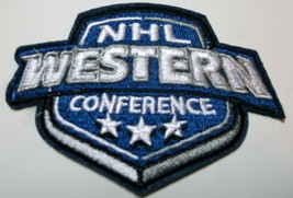 NHL Western Conference Embroidered PATCH~3 5/8&quot; x 2 1/2&quot;~Iron Sew~Ships FREE - £3.72 GBP