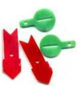 AMERICAN FLYER MANUAL 722 SWITCH TARGET &amp; BANNER FLAG ARROW S Gauge Trai... - €19,68 EUR