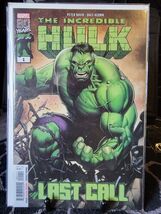 The Incredible Hulk: Last Call #1 Regular Cover - $3.76 CAD