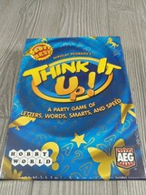 Think It Up Game A Party Game Of Letters, Words, Smarts, &amp; Speed New Sealed - £7.92 GBP