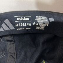 Adidas Aeroready RN#90288 A-Flex Men Back Fitted Black Baseball Cap Hat Size S/M image 2