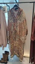 ZARA BNWT 2025. LONG PRINTED PAISLEY KAFTAN DRESS TUNIC. 8187/003/020 - $161.32