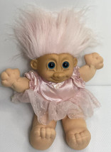 Vintage Troll - Kids Ballerina w/ Pink Tutu # 2324 11 Inches See Photos Issues - $8.14