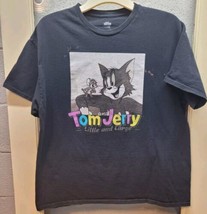 Tom &amp; Jerry XL T Shirt~Little &amp; Large~Classic Cartoon Characters~Cat~Mou... - $8.90