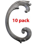 Metal Stampings Pressed Stamped Steel Acanthus Scroll Leaf .020&quot; Thickne... - $25.16