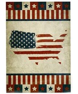 Nicole United States Patriotic House Flag-2 Sided Message, 28" x 40" - $29.70