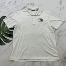 Travis Mathew Mens Golf Polo Shirt Size XL White California Governors Cup 2018 - £20.39 GBP