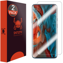 2x Skinomi TechSkin - Clear Film Screen Protector for OnePlus 7 Pro Edge to Edge - $15.99