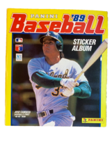 1989 Panini Baseball Sticker Album Empty: Jose Canseco, Retro Vintage Mlb - £5.47 GBP