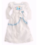 Disney Princess Cinderella Fancy White Satinet, Tulle Nightgown, Gown, S... - $911.38 MXN