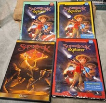 Lot 4 Superbook\Explorer DVDs 7 episodes~Vols 21-23~Roar~Kids Christian ... - $14.84