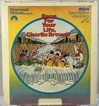 Race For Your Life Charlie Brown 1977 RCA Laser Videodisc Paramount Pictures - £11.73 GBP